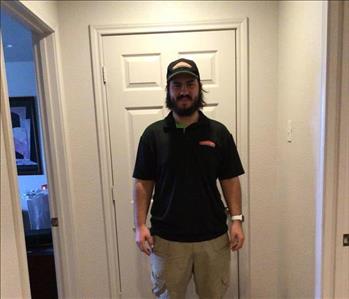Christian Hensley, team member at SERVPRO of Central and West Plano